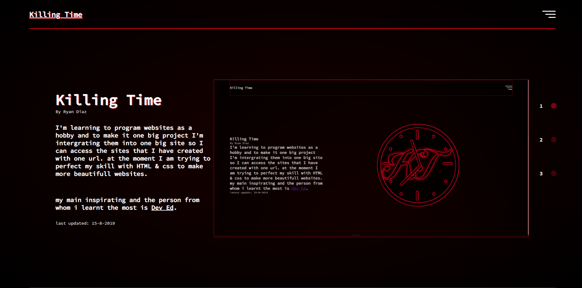 Killing time Logo